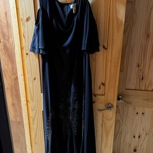 Blue sparkly formal dress